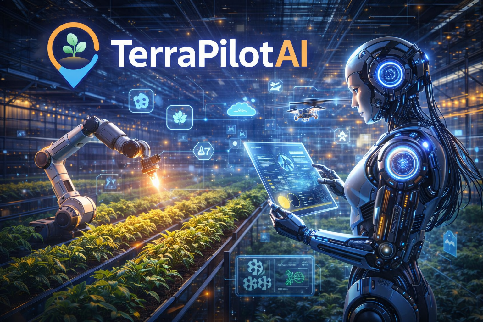 TerraPilot AI: Exploring the Future of Smart Controlled Environment Agriculture